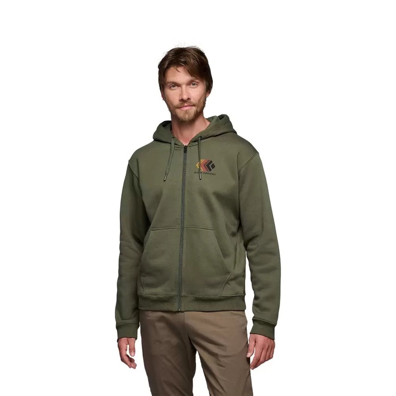 Black Diamond Faded Full Zip Hoody