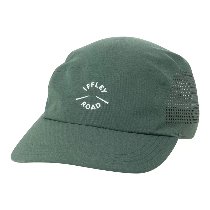 Iffley Road Embroidered Logo Perforated Shell Running Cap