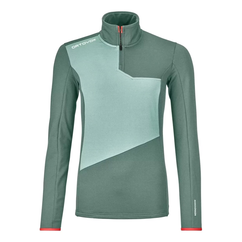 Ortovox Fleece Light Zip Neck - Women's