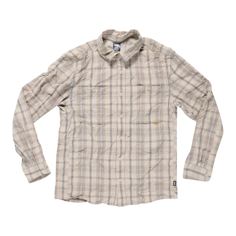 REI Co-op Sahara Plaid Long-Sleeve Shirt - Men's