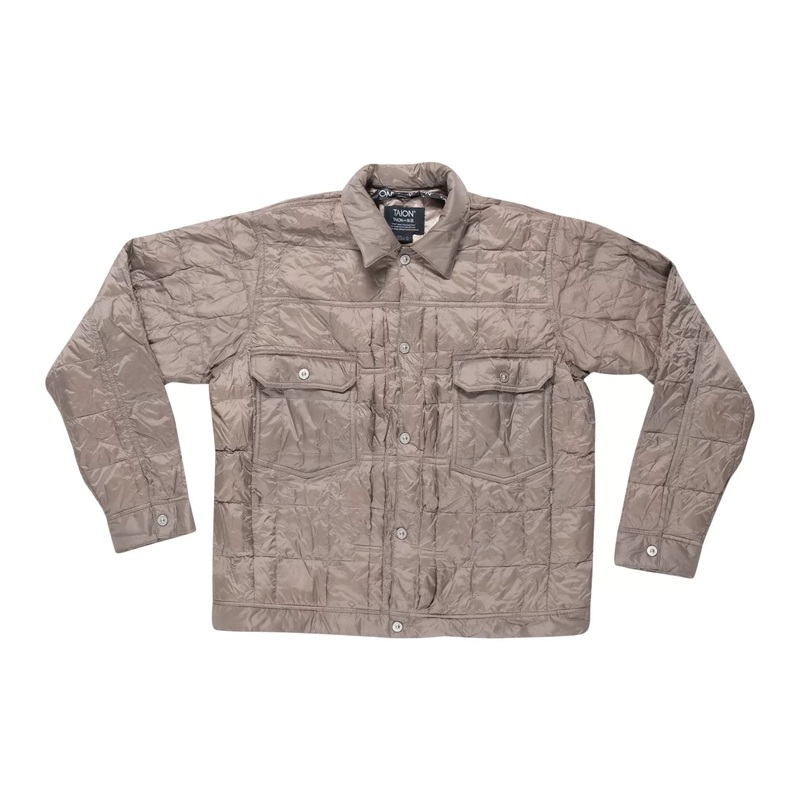 Taion Quilted Down Shirt Jacket - Men's