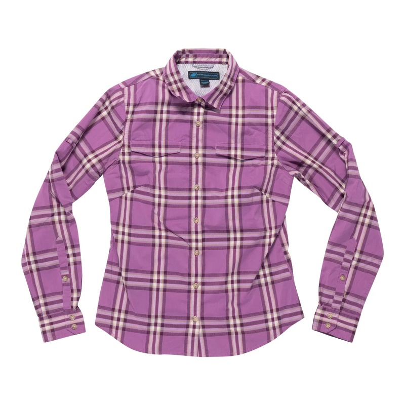 Eastern Mountain Sports Long-Sleeved Plaid Shirt - Women's