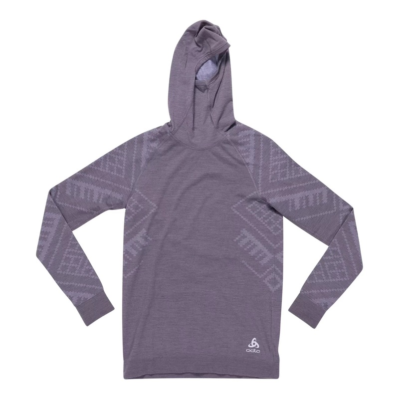 Odlo Natural + Kinship Warm SUW Top with Facemask - Women's