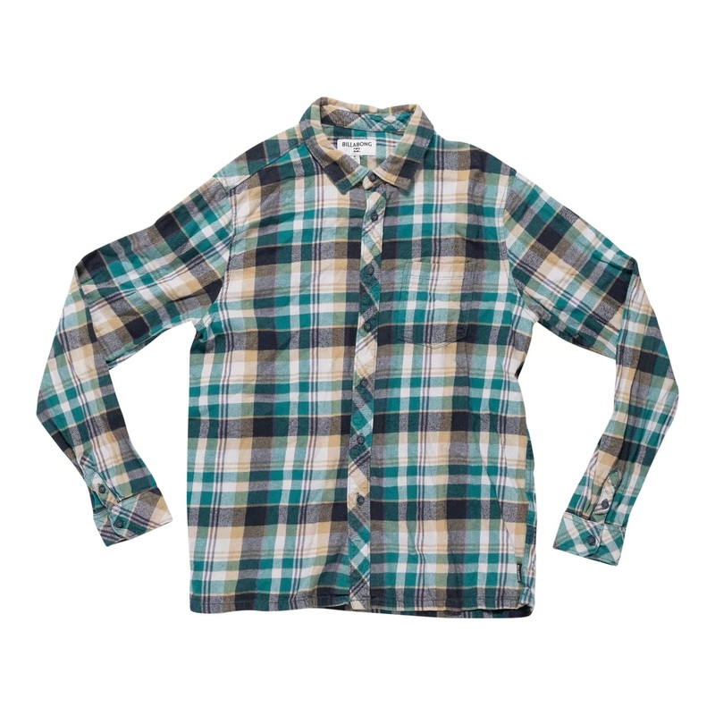 Billabong Long-Sleeve Flannel Button-Up - Men's
