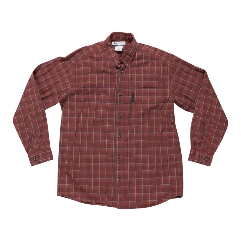 Columbia Button Down Flannel Shirt - Men's