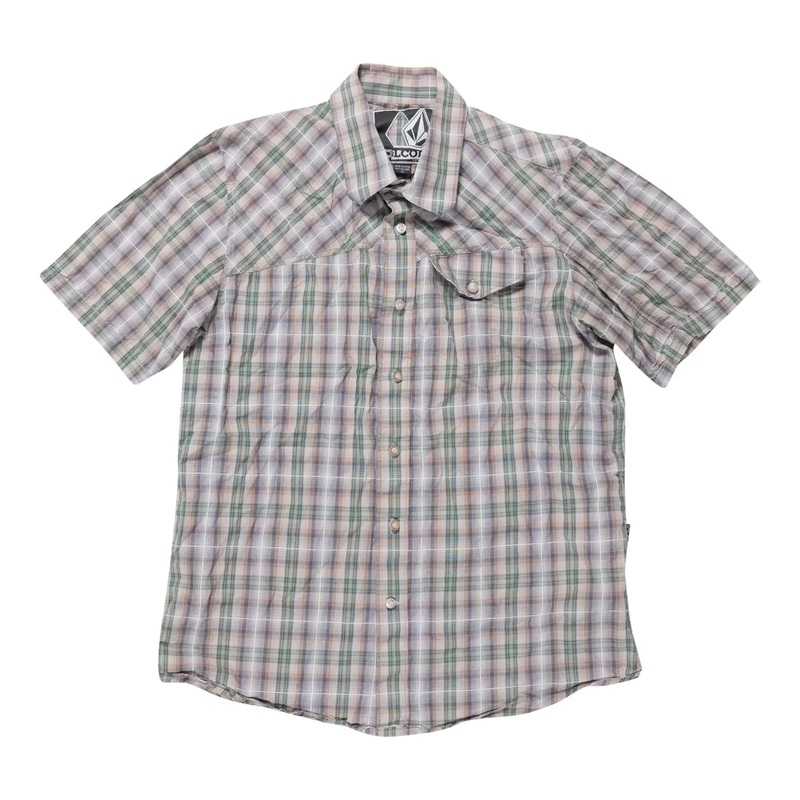 Volcom Short-Sleeve Button-Down Shirt - Men's