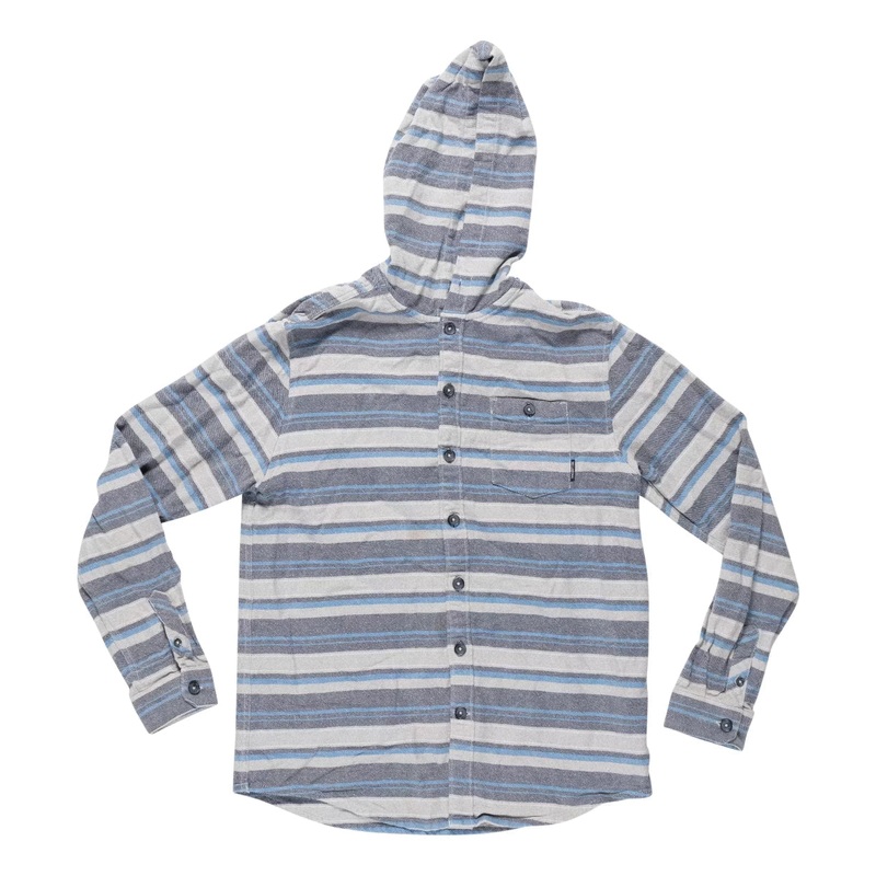 Billabong Button Up Long Sleeve Hoodie - Men's