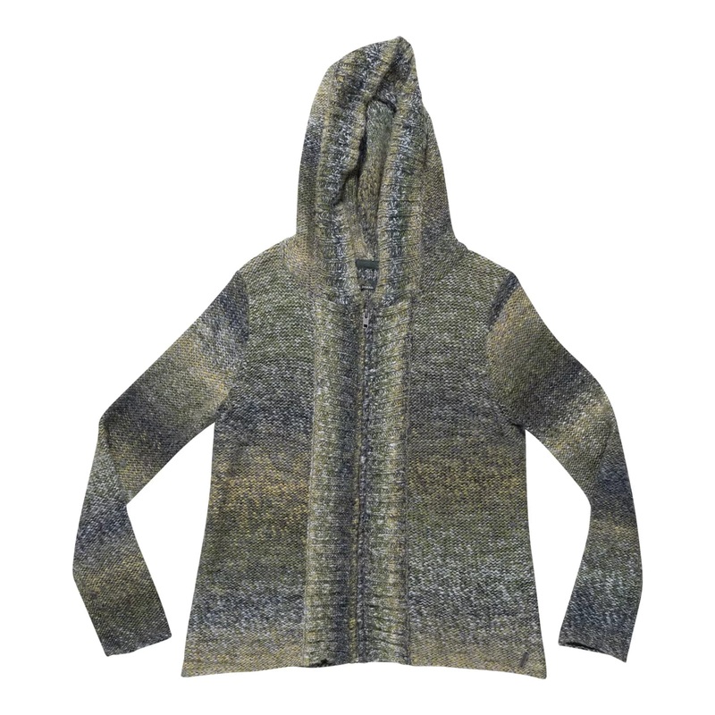 PrAna Wool Blend Knit Hooded Cardigan - Women's