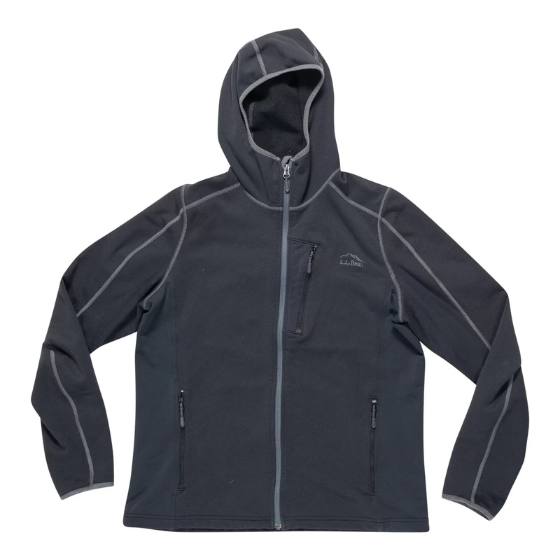 L.L.Bean Full Zip Fleece Hooded Jacket - Men's