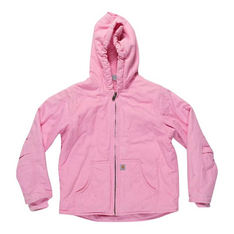 Carhartt Canvas Insulated Hooded Jacket - Girls'