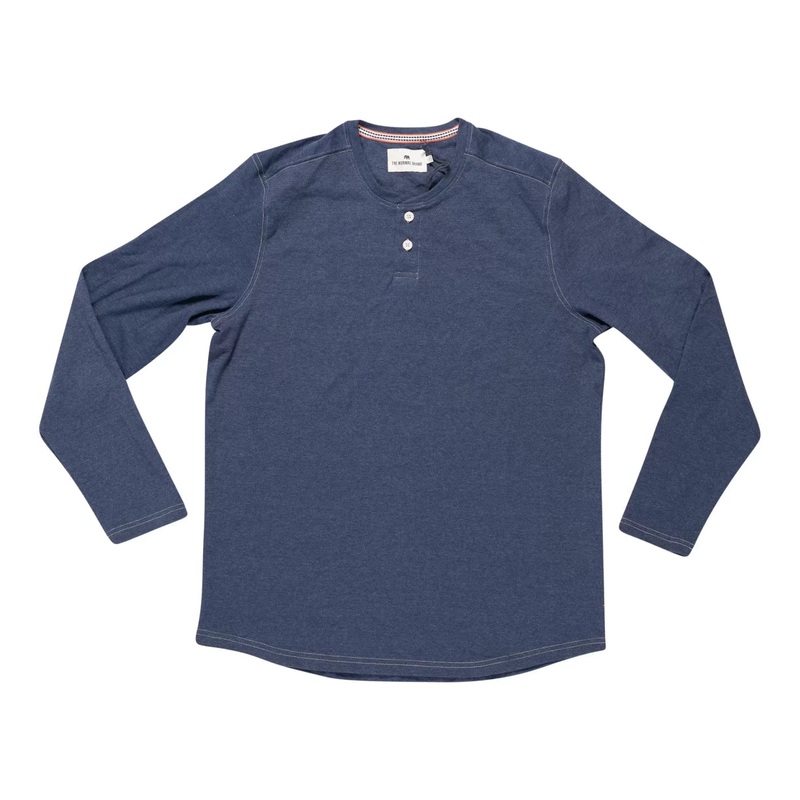 The Normal Brand Puremeso Two Button Henley - Men's