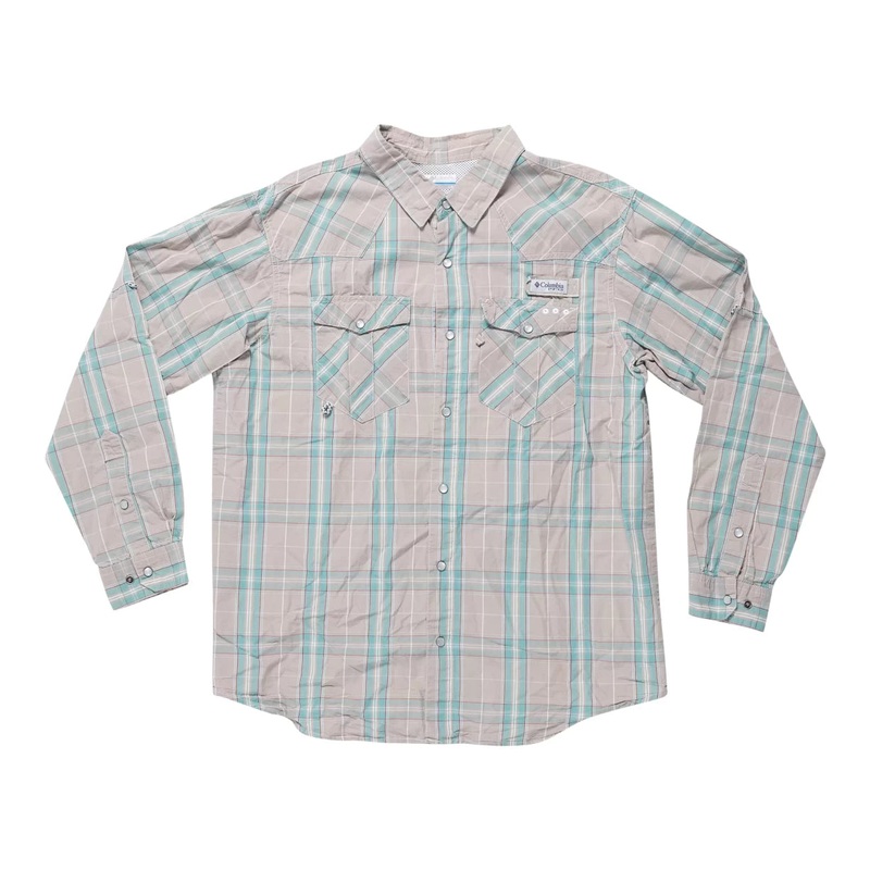 Columbia PFG Omni Button Up Long Sleeve - Men's