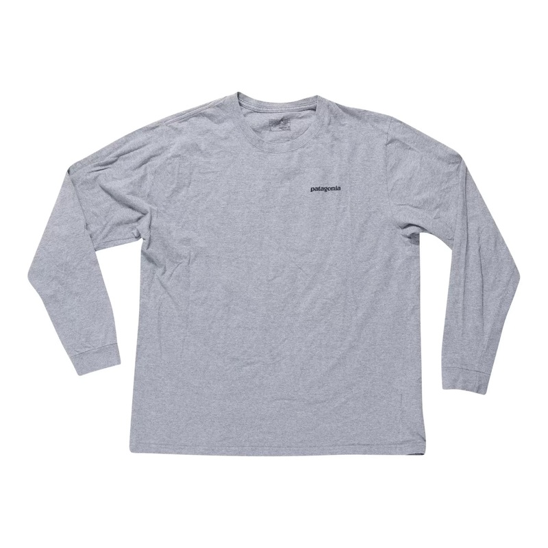 Patagonia Long-Sleeved Fitz Roy Trout Cotton T-Shirt - Men's