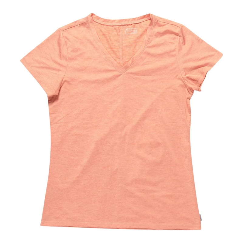 Eddie Bauer Resolution Stretch Short Sleeve V-Neck T-Shirt - Women's