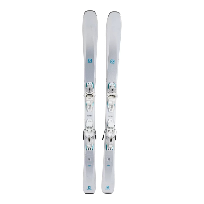 Salomon Aira 76 Skis w/ Salomon Lithium 10 Demo Bindings