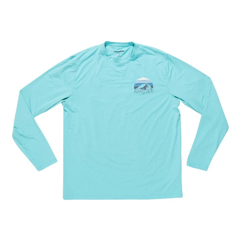 Hang Ten Tidal Long Sleeve Sun Tee - Men's