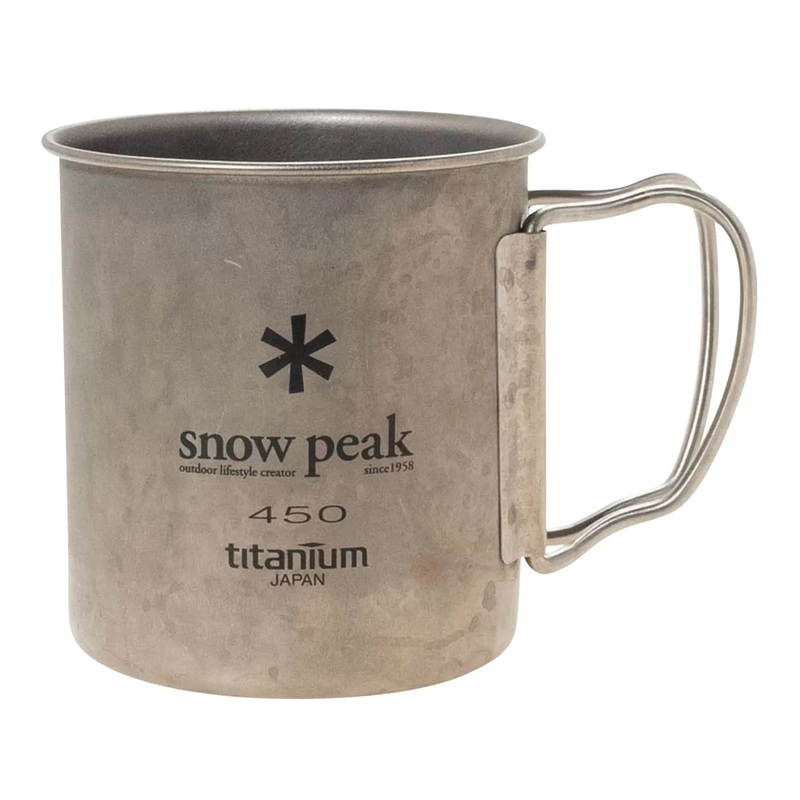 Snow Peak Lightweight Single Wall 450 Titanium Cup