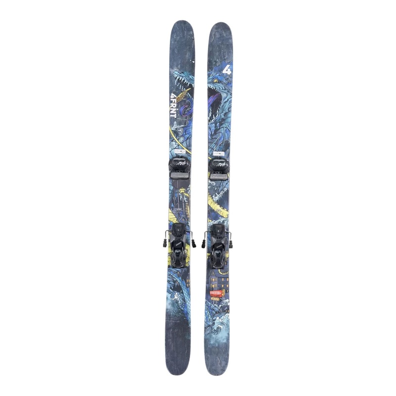 4FRNT Devastator Jr Skis w/ Tyrolia Attack 13 GW Bindings