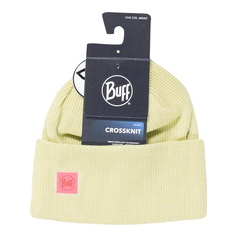 Buff Crossknit Beanie