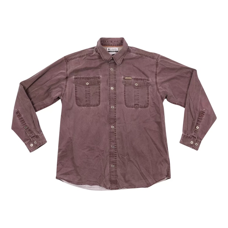 Columbia Button Down Long Sleeve Shirt - Men's