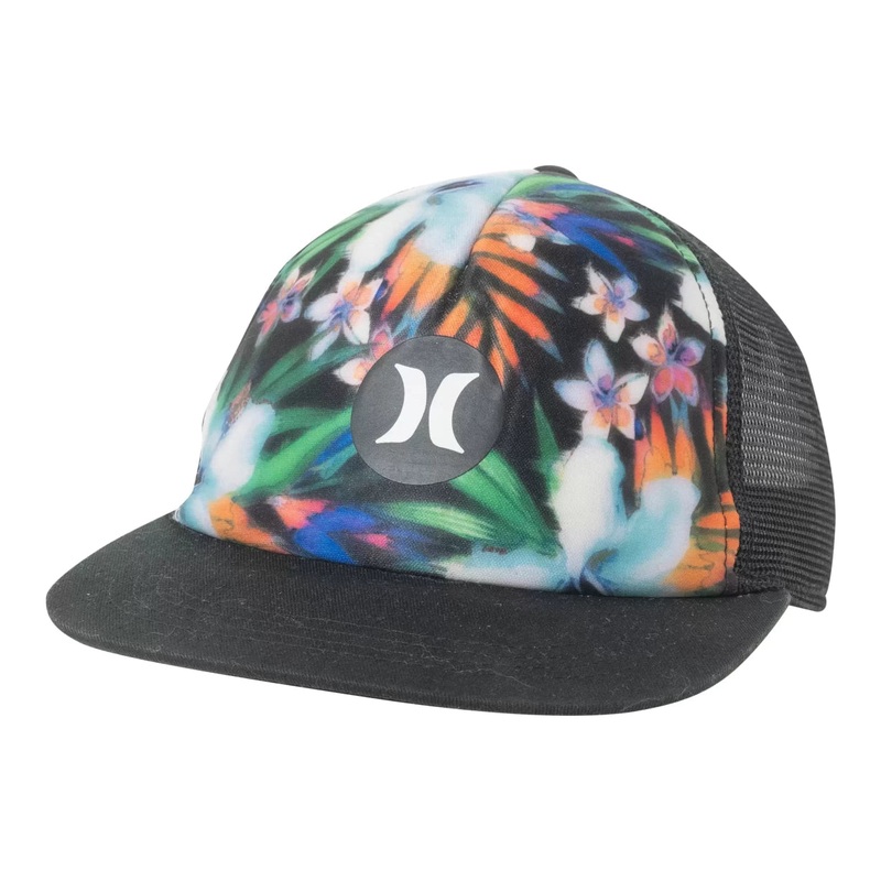 Hurley Flat-Brim Trucker Hat