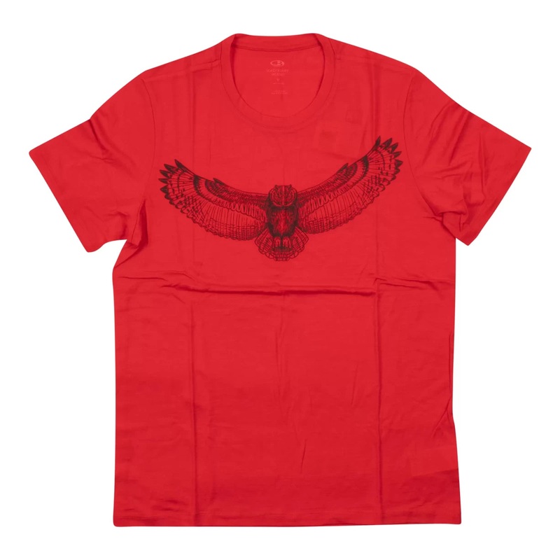 Icebreaker Tech Lite Short Sleeve Crewe Night Owl Tee - Men's