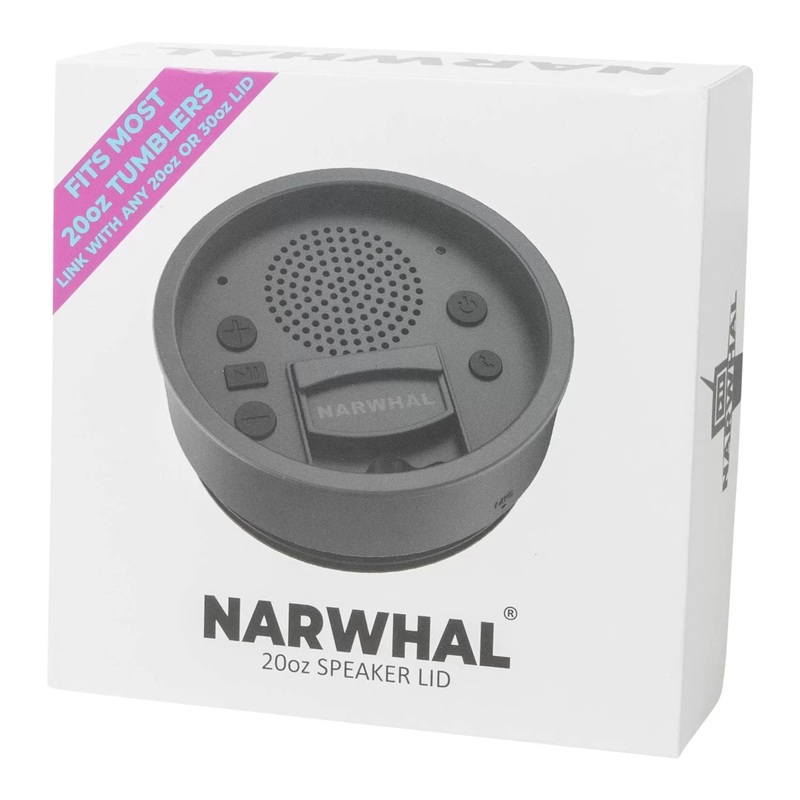 Narwhal 20oz Speaker Lid