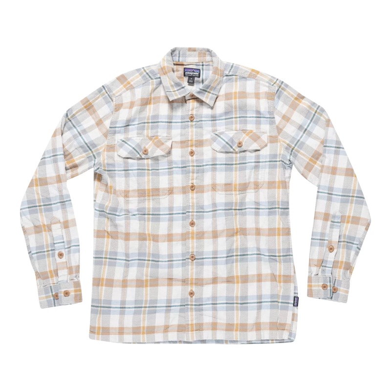 Patagonia Long-Sleeved Organic Cotton Midweight Fjord Flannel Shirt - Men's