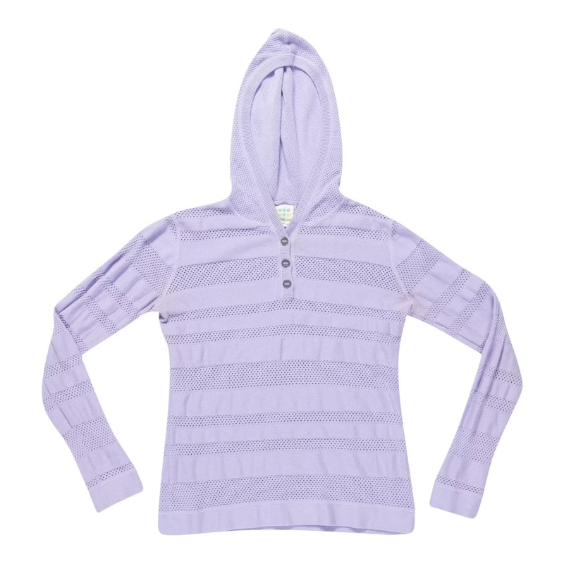 TITLE NINE Henley Hooded Sweater - Women's