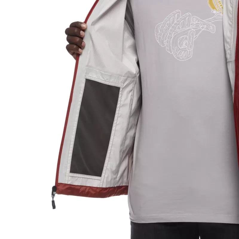 Black Diamond Treeline Rain Shell - Men's