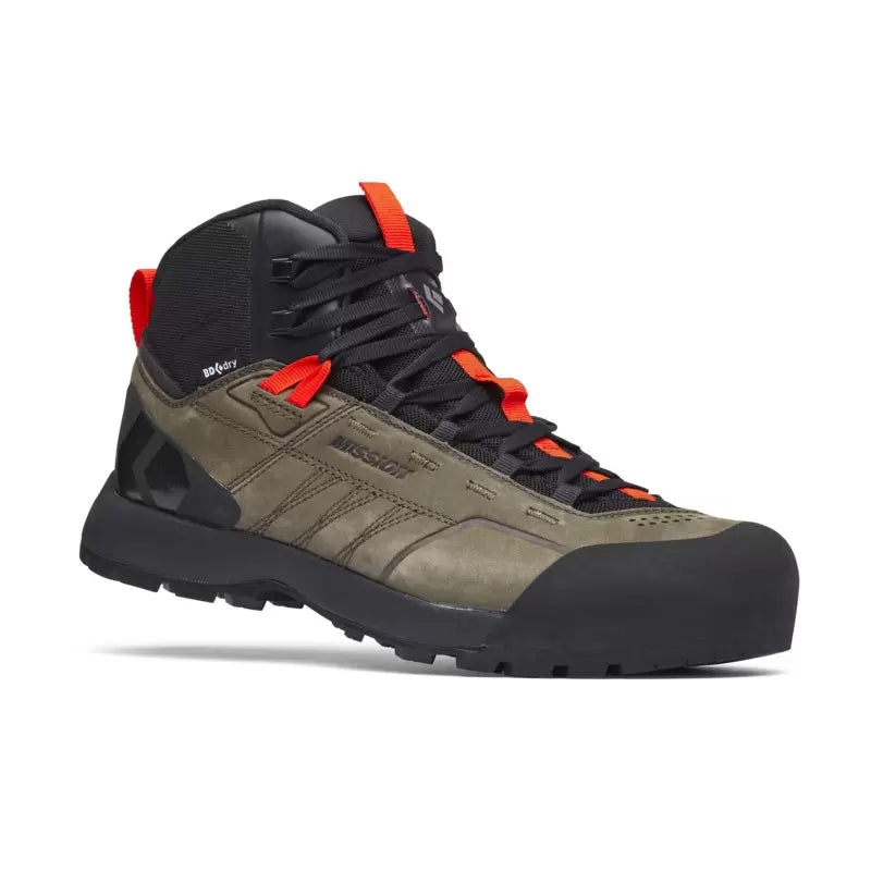 Black Diamond Mission Lthr Md Wp Approach Shoes - Men's