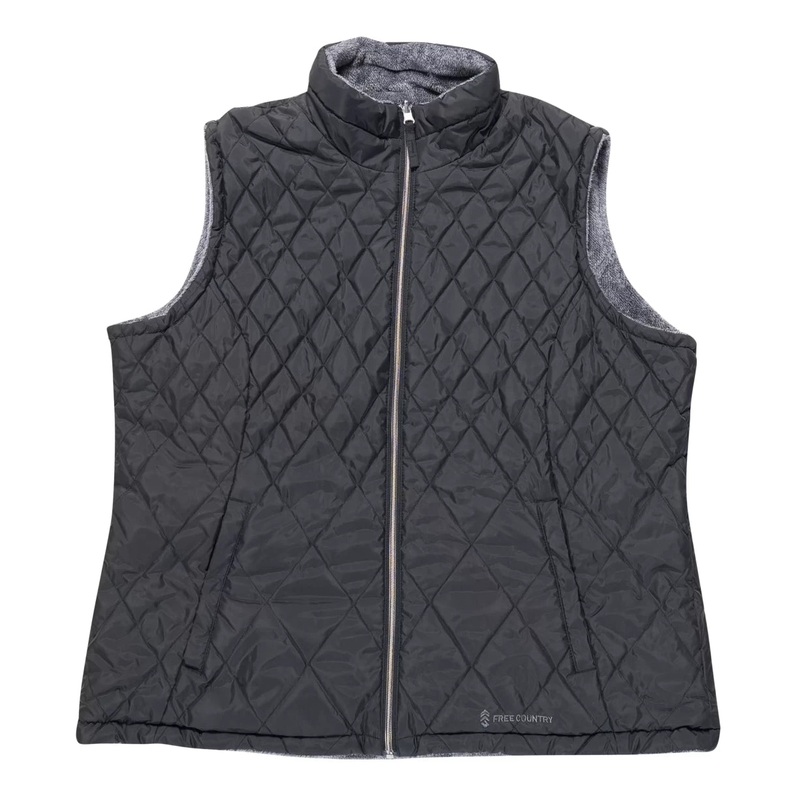 Free Country Reversible Insulated Fleece Fleece Vest - Women's