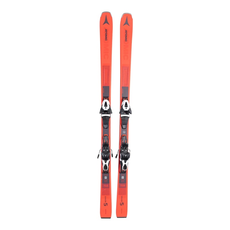 Atomic Savor 5 Red Skis 2019 w/ Atomic M10 GW Demo Bindings