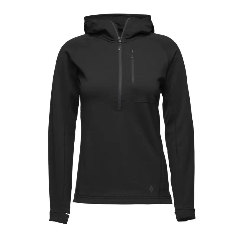 Black Diamond Coefficient Quarter Zip Hoody - Women's