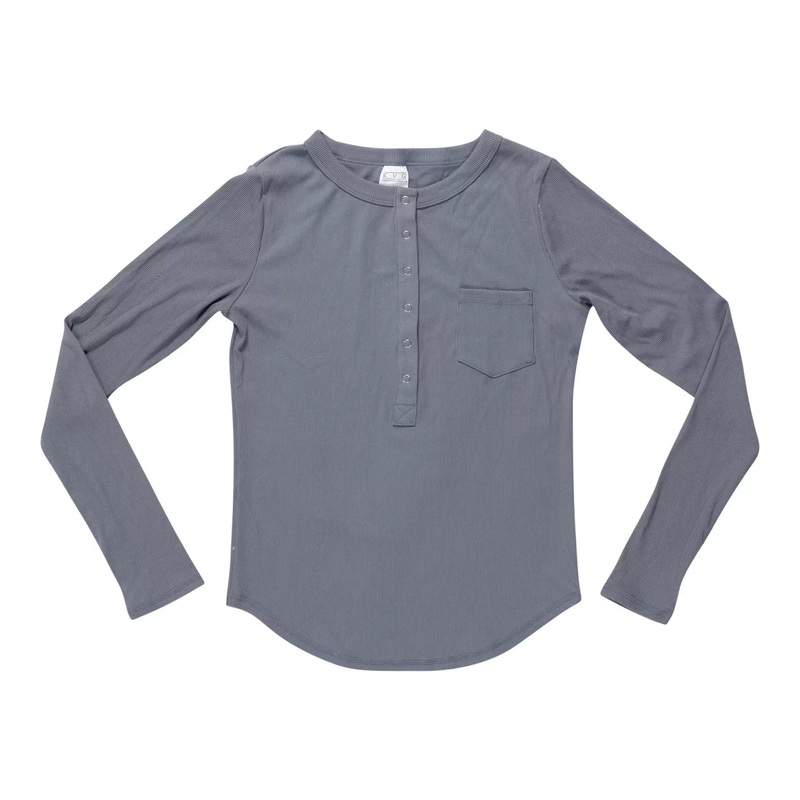 CVG Long-Sleeve Henley Top - Women's