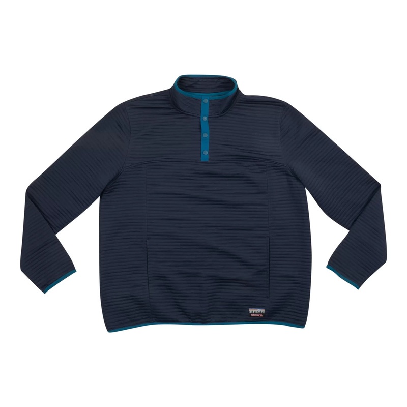 Gerry Quarter Button Ottoman Pullover - Men's