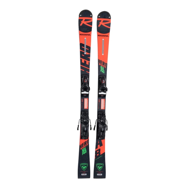 Rossignol Hero Athlete SL PRO JR Race Ski - Kids' w/ Look NX7 GW Ski Bindings