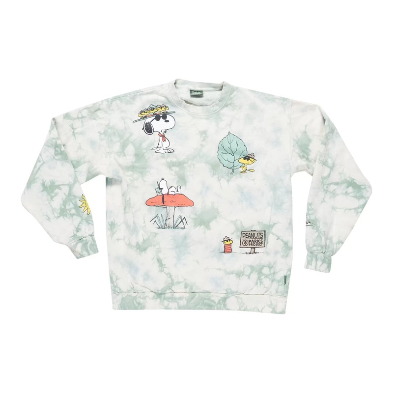 Parks Project Parks Project x Peanuts Tie Dye Crew Sweatshirt - Men's