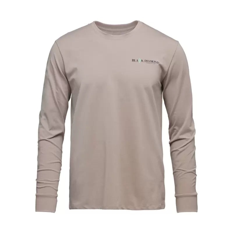 Black Diamond Heritage Wordmark Long Sleeve  T - Men's