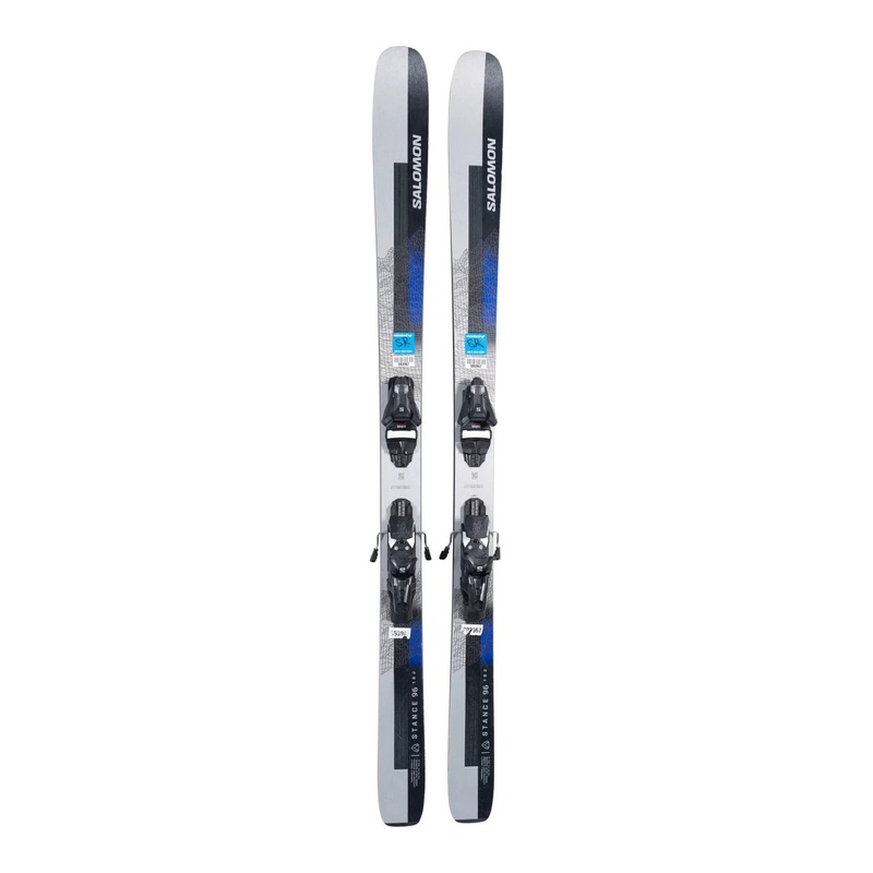Salomon Stance 96 Skis w/ Salomon Strive 13 GW Demo Bindings