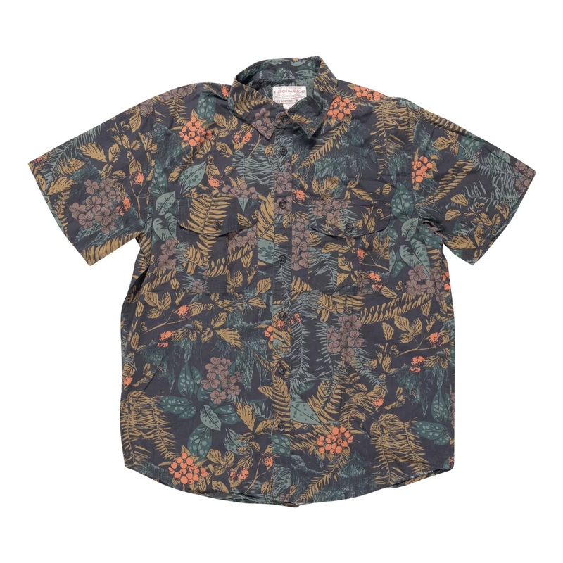Filson Washed Short Sleeve Feather Cloth Shirt - Men's
