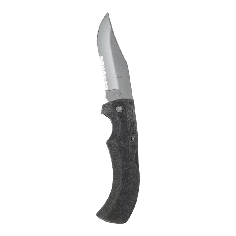 Gator Clip Point Plain Edge