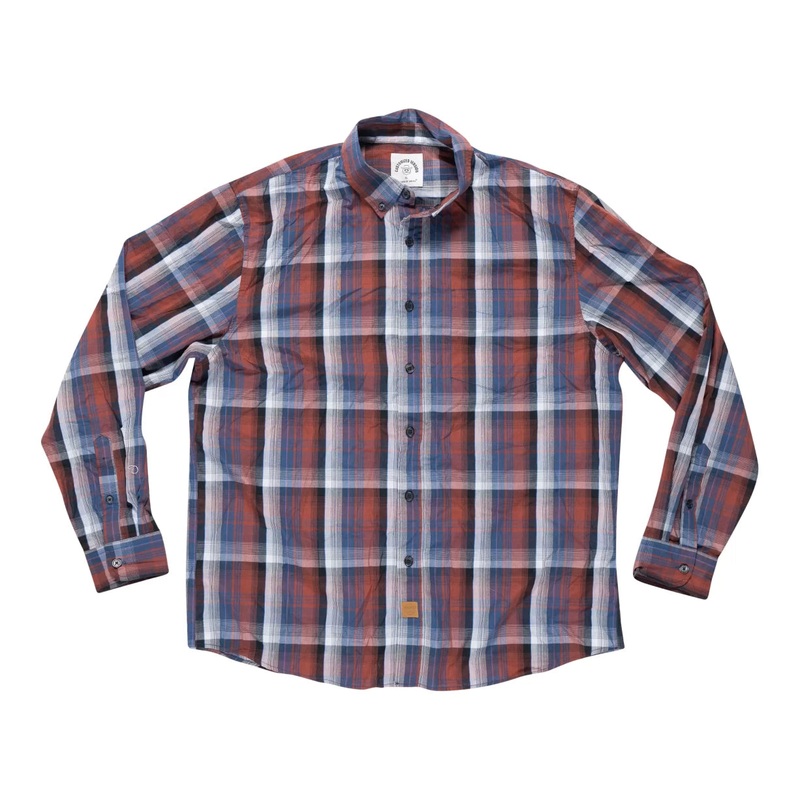 Dubinik Long Sleeve Plaid Button Shirt - Men's