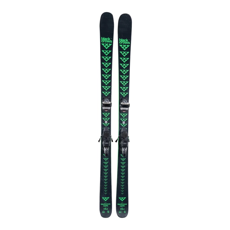 Black Crows Captis Skis 2024 - Men's w/ Marker Squire 12 GW Bindings