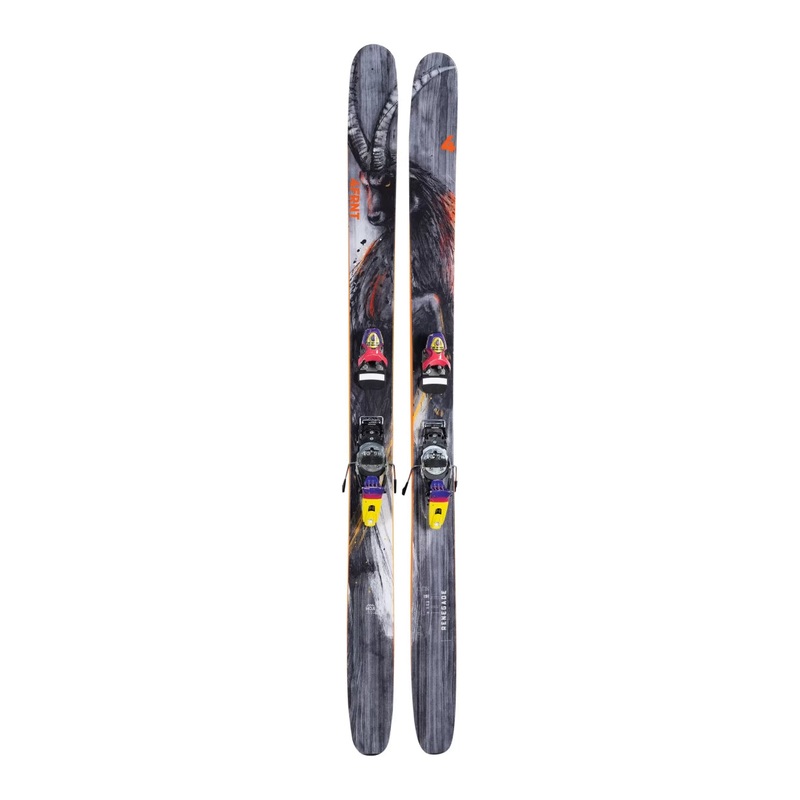 4FRNT Renegade Skis 2021 w/ Look x CAST Freetour 2.0 Pivot 15 Touring Bindings