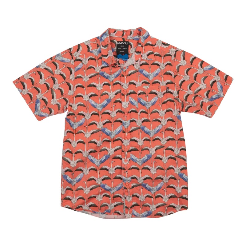 Kavu Short Sleeve Button Down Shirt - Men's