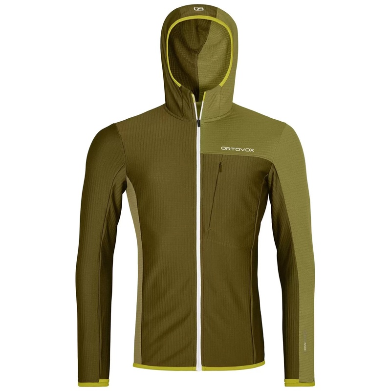 Ortovox Fleece Light Grid Hooded Jacket - Men's