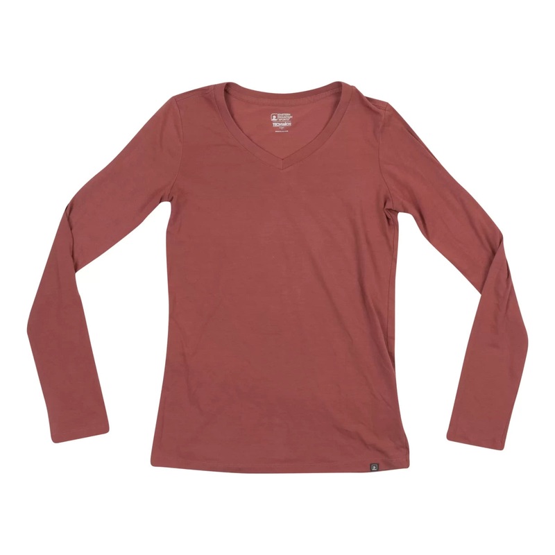 Eastern Mountain Sports Techwick Long-Sleeve  V-Neck Top - Women's