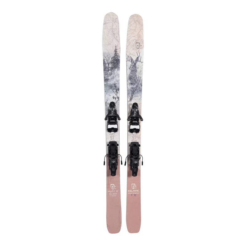Icelantic Mystic 97 Skis 2022 - Women's w/ Salomon S/Lab Shift 10 MNC Touring Bindings