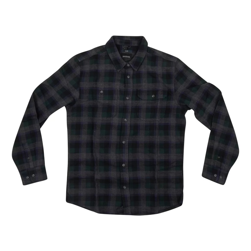 PrAna Hatcher Slim Flannel Shirt - Men's